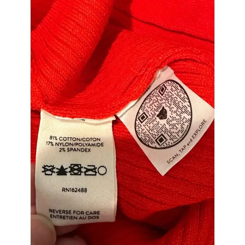 Lita By Ciara Side Button Ribbed Skirt - Picture 6 of 8